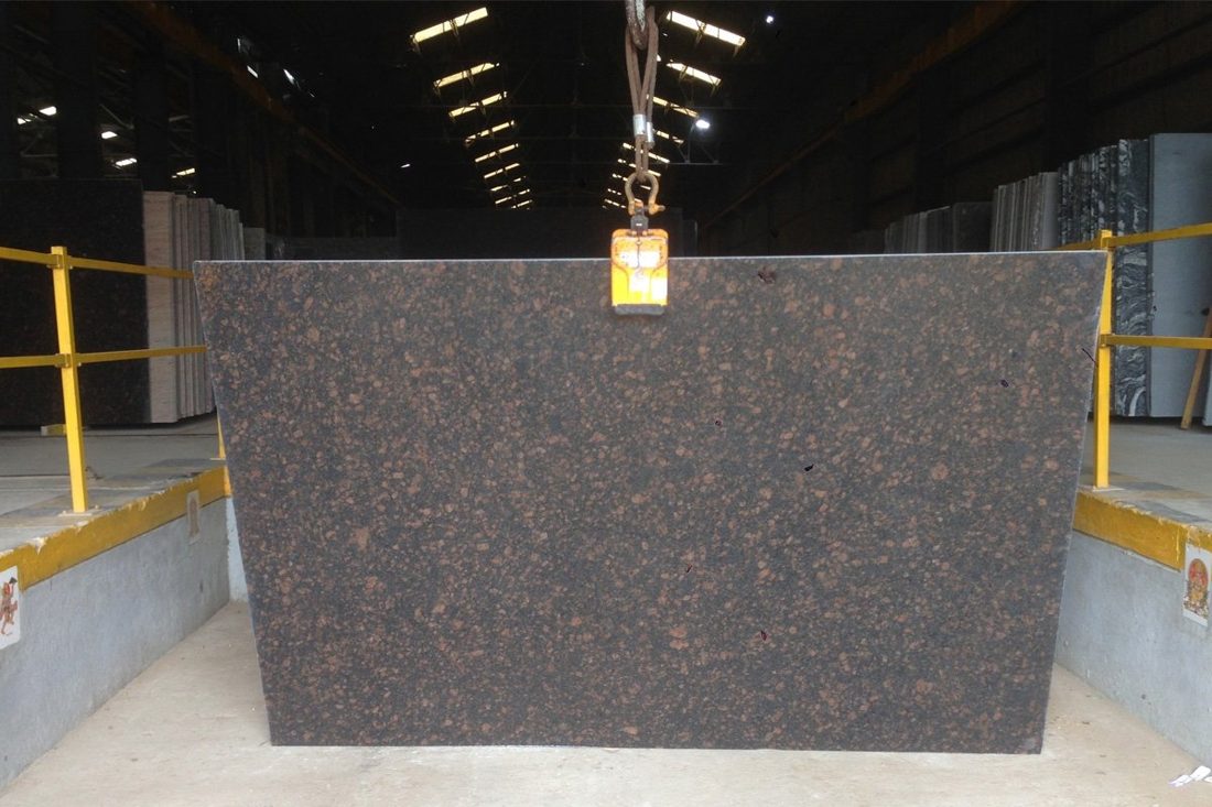 Tan Brown Tan Brown granite, full slab (representative)