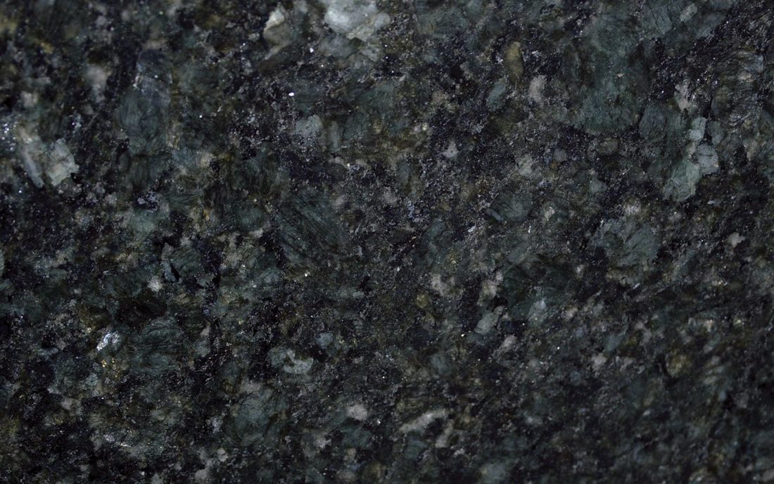 Ubatuba Ubatuba granite, close-up (representative)