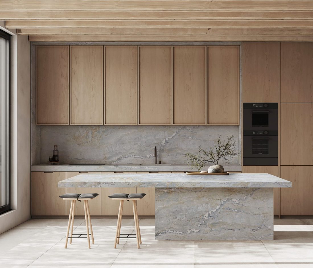 Dolce Vita Dolce Vita kitchen island and backsplash (design visualization)