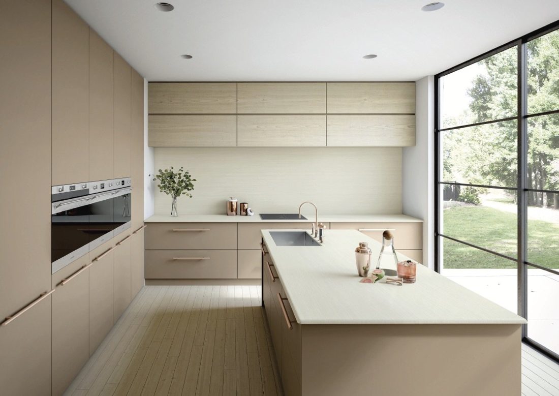 Nestos Royal Nestos Royal kitchen island and backsplash