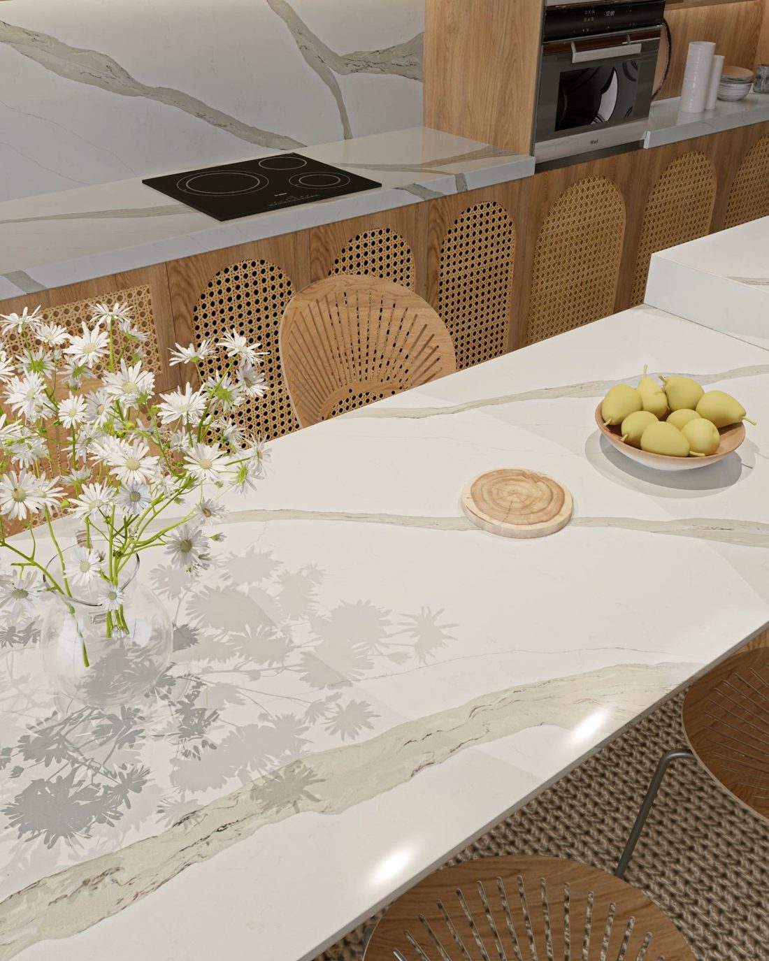 Arabescato Arabescato kitchen countertop