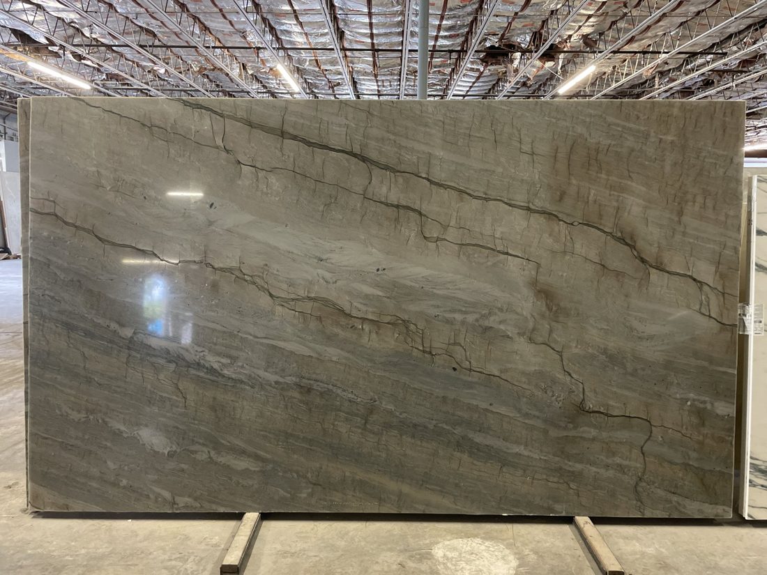 Ocean Blue Photographed in our warehouse, slab 12981-24