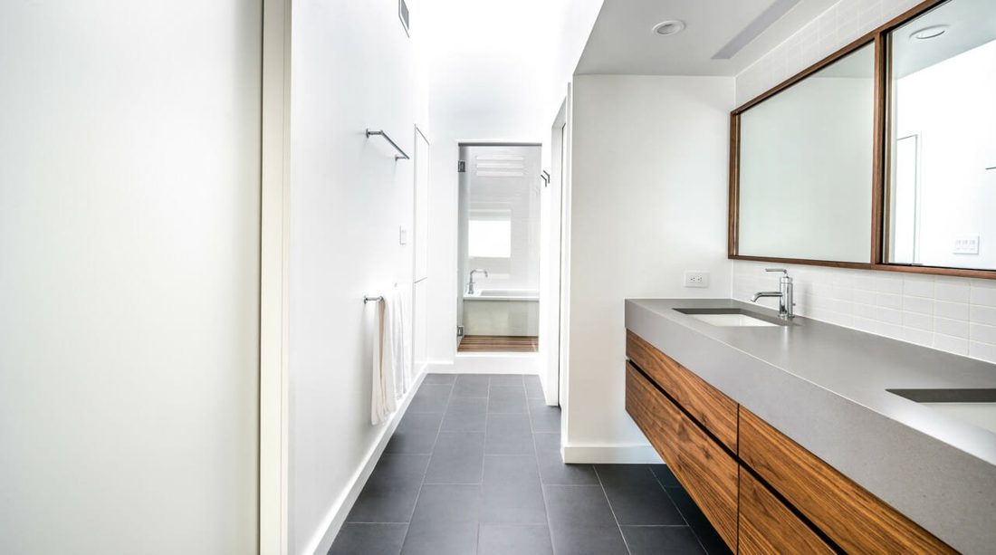 Raw Concrete Raw Concrete bathroom vanity