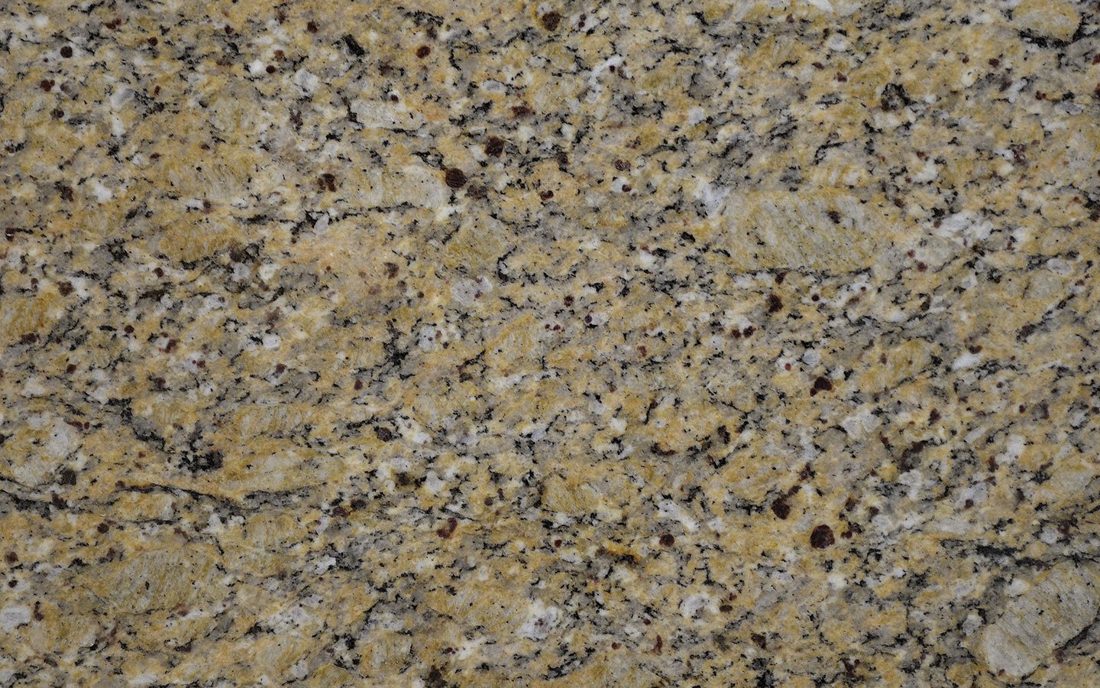 New Venetian Gold New Venetian Gold granite, close-up (representative)