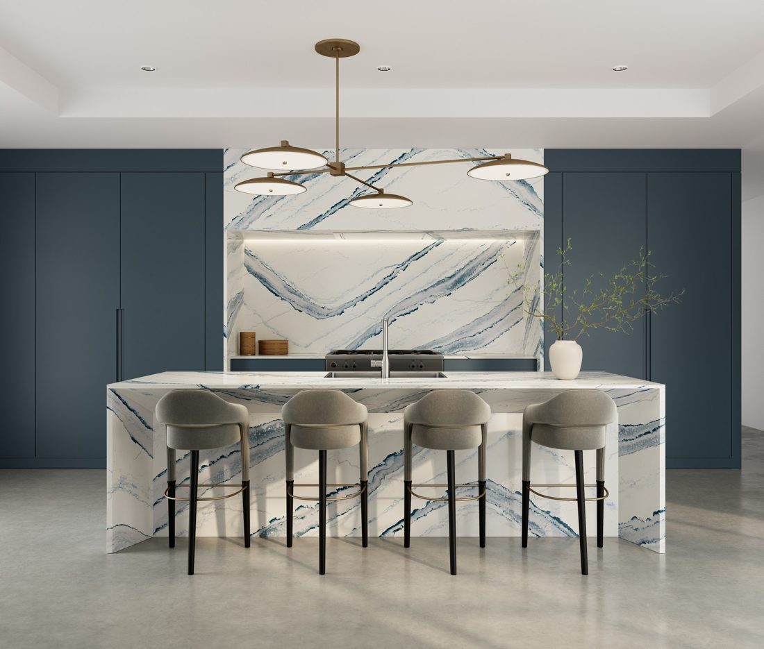 Cambria Inverness Bristol Bay In a room setting