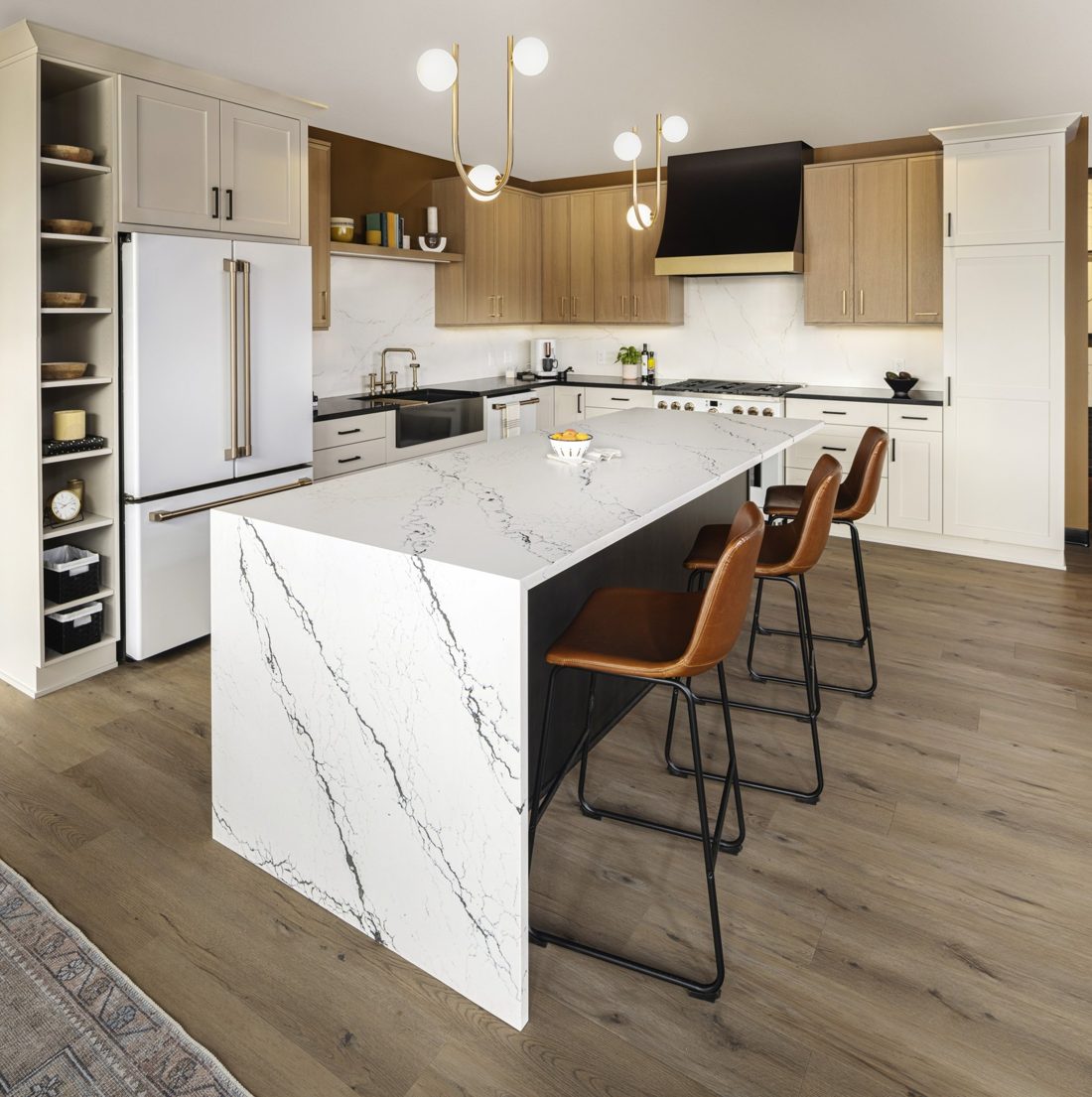 Cambria Inverness Platinum In a room setting