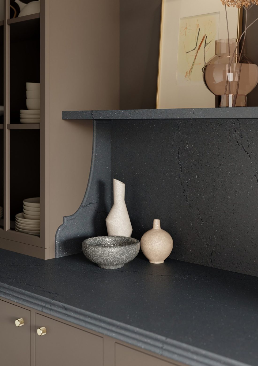 Cambria Inverness Stonestreet In a room setting