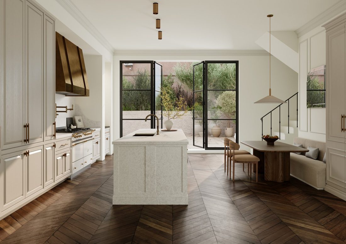 Cambria Newport In a room setting