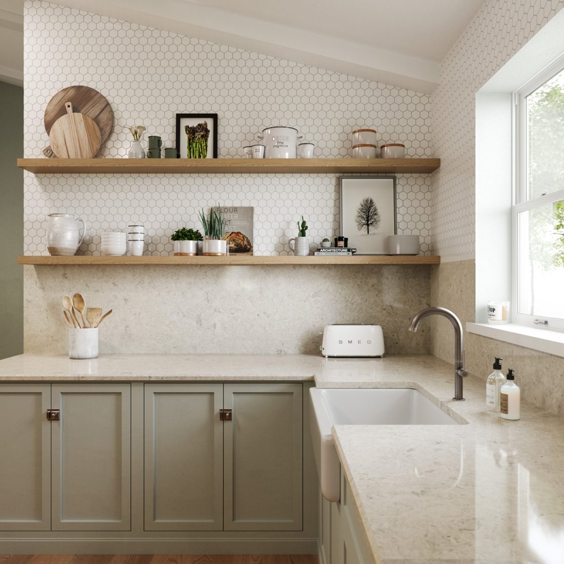Cambria Risegate In a room setting