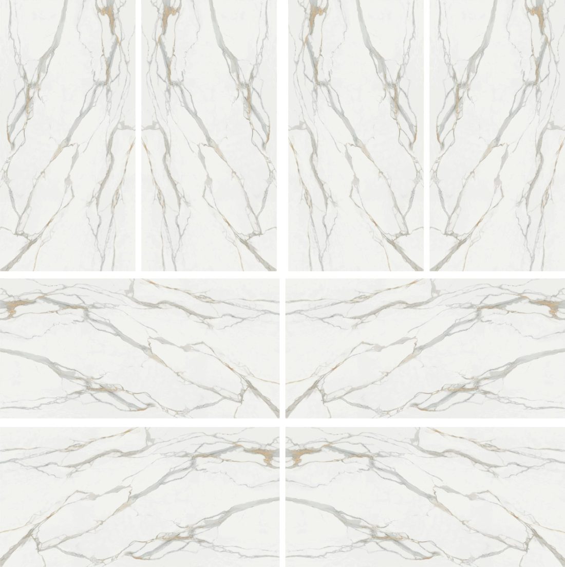Infinity Calacatta Oro Calacatta Oro bookmatched