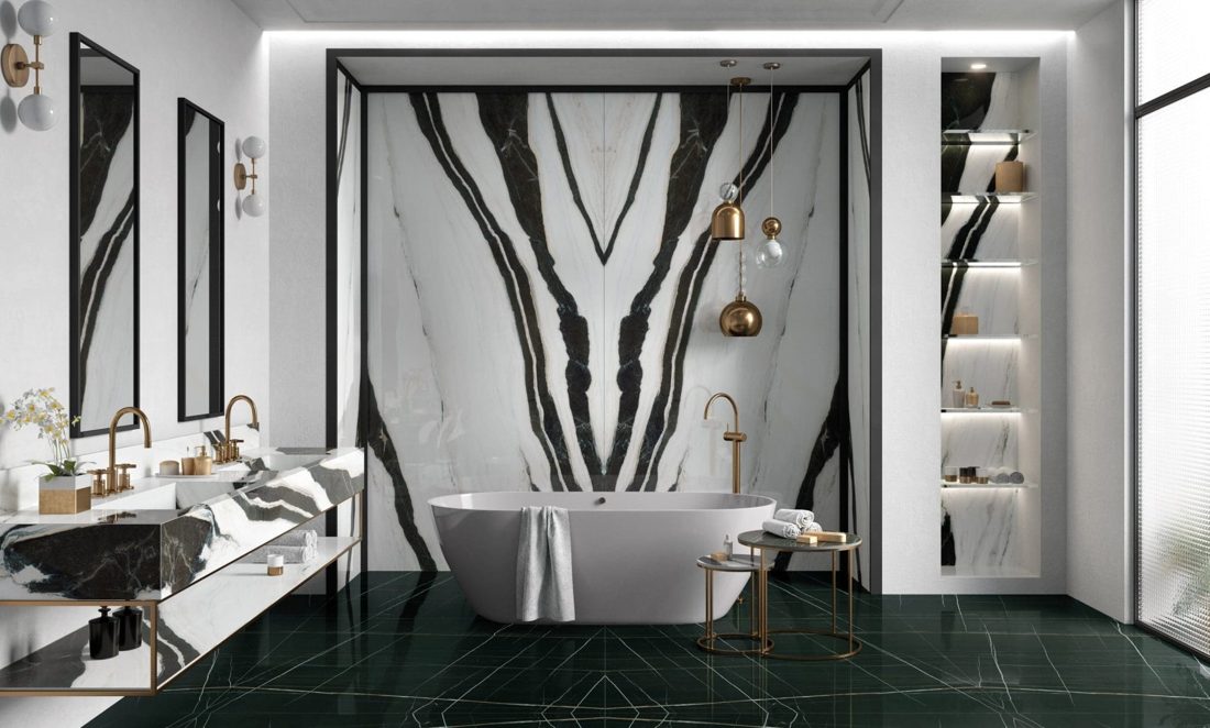 Infinity Panda White In a room setting