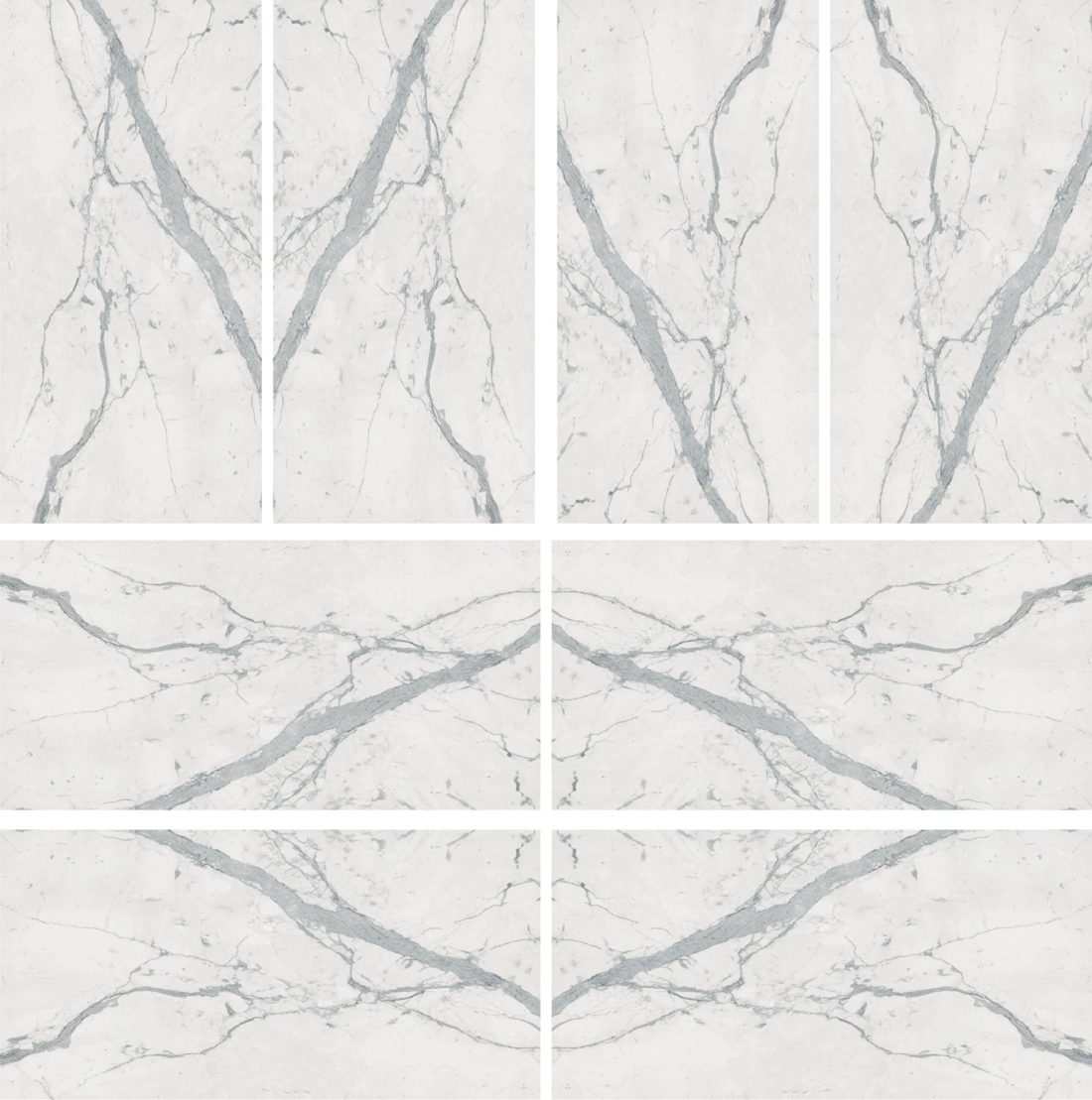 Infinity Statuario Principe Statuario Principe bookmatched