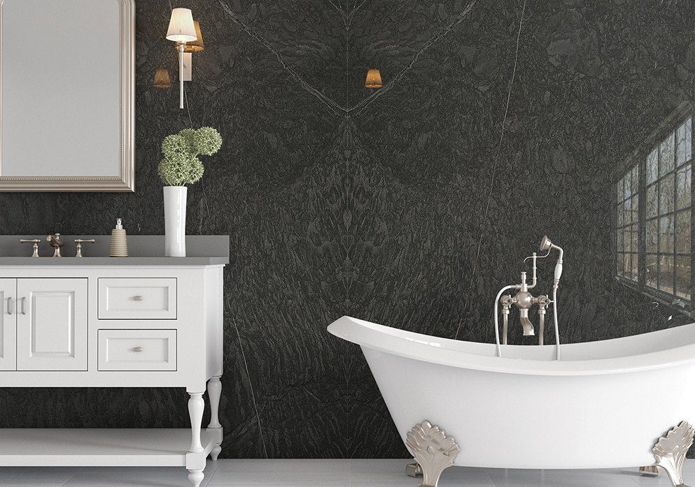 Pietra Cardoso Slate In a room setting