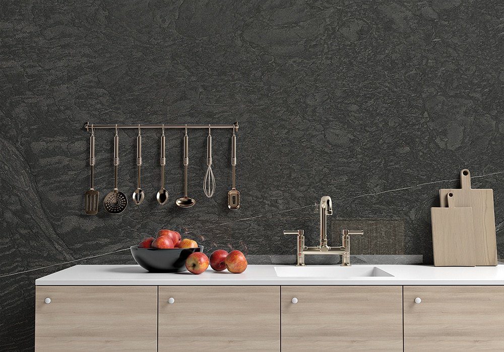 Pietra Cardoso Slate In a room setting
