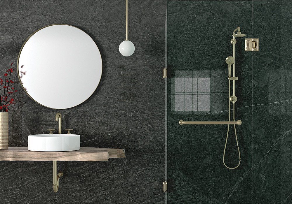 Pietra Cardoso Slate In a room setting