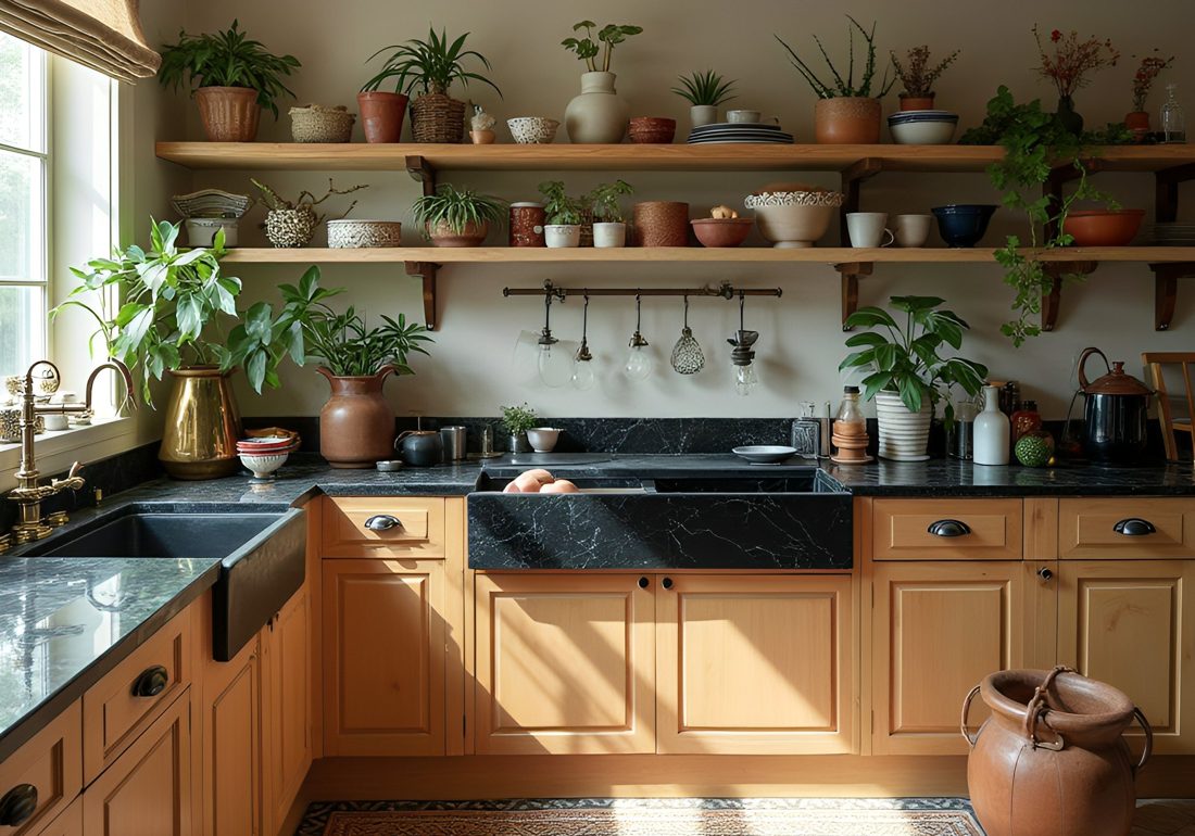 Soapstone In a room setting