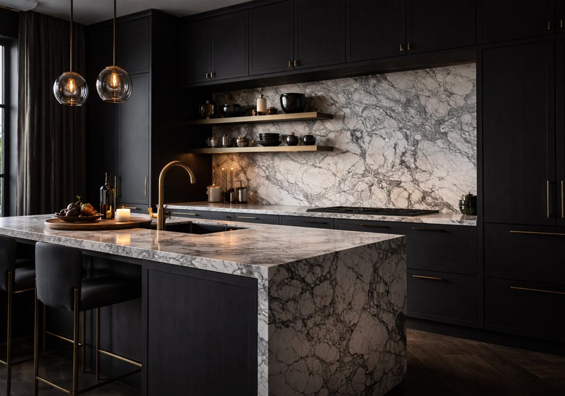Breccia Capraia In a room setting