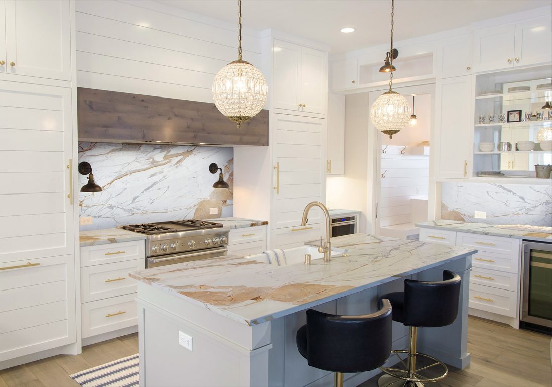 Calacatta Oro Classic In a room setting