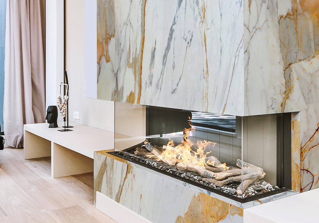 Calacatta Oro Classic In a room setting