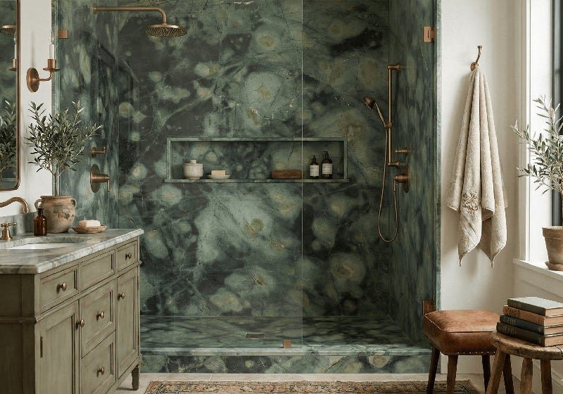 Magic Green In a room setting