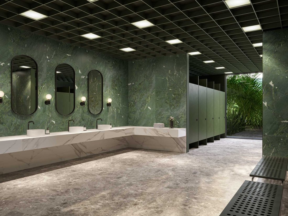 Tempesta Matte In a room setting